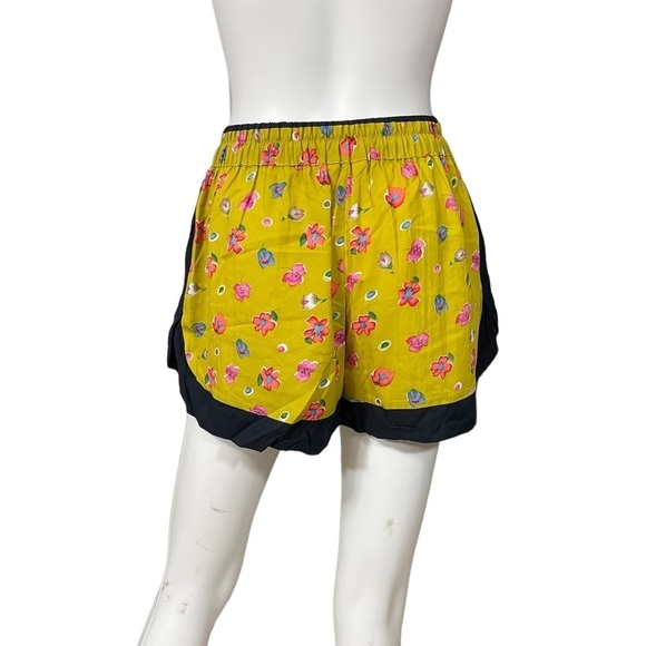 Comme Toi Floral Yellow Blue Shorts
New - Picture 4 of 5